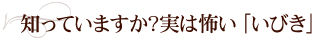 知っていますか？実は怖い「いびき」