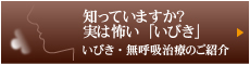 いびき・無呼吸治療のご紹介